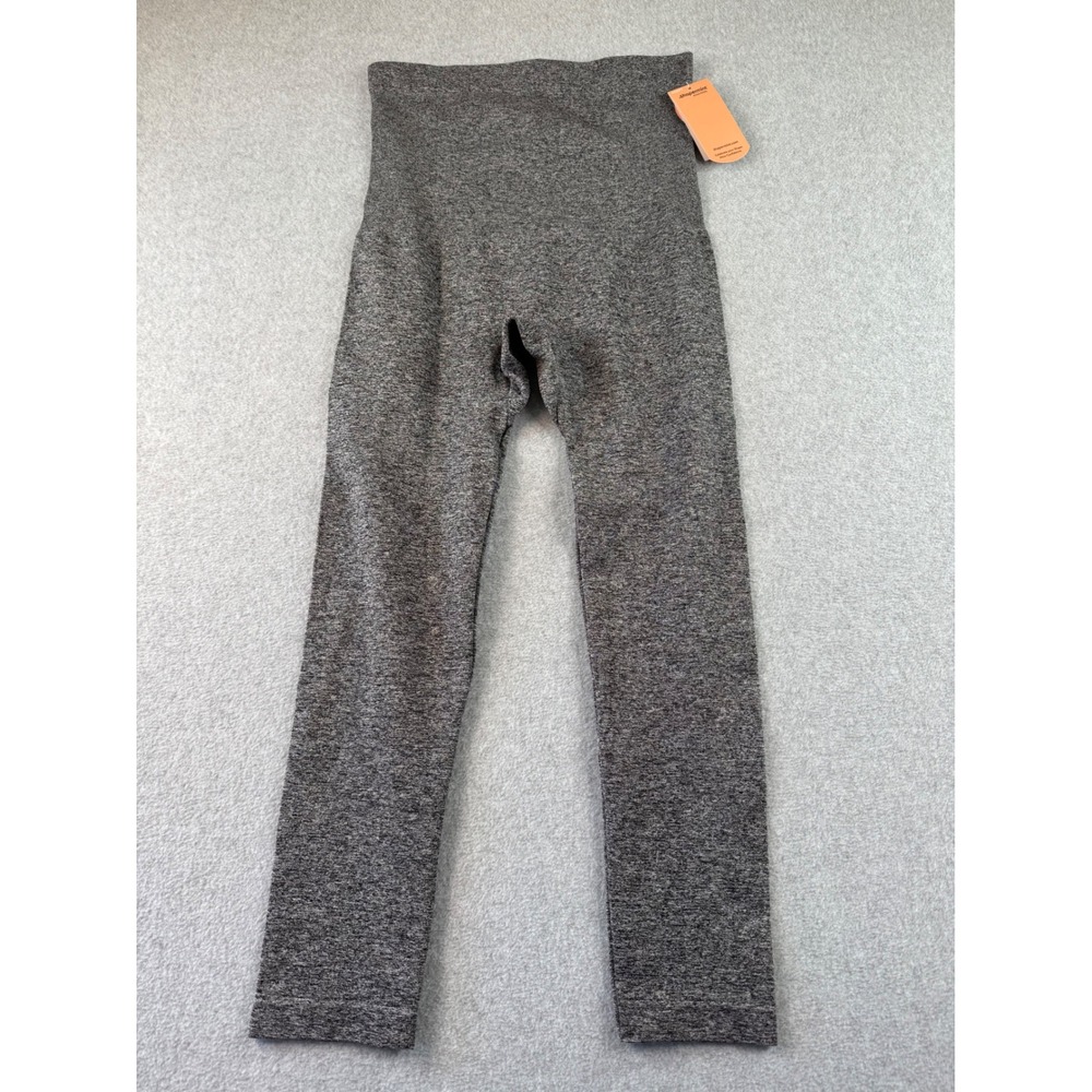 Shapermint Essentials High Waisted Shaping Leggings Gray Heather XL 42075